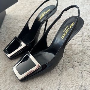 Maxine Slingback Pumps in Patent Leather size 37.5 EU